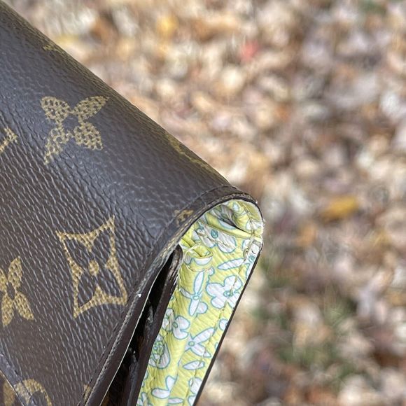 Louis Vuitton Monogram Portefeuille Sara Brown, Long Wallet Floral Interior - Picture 6 of 16